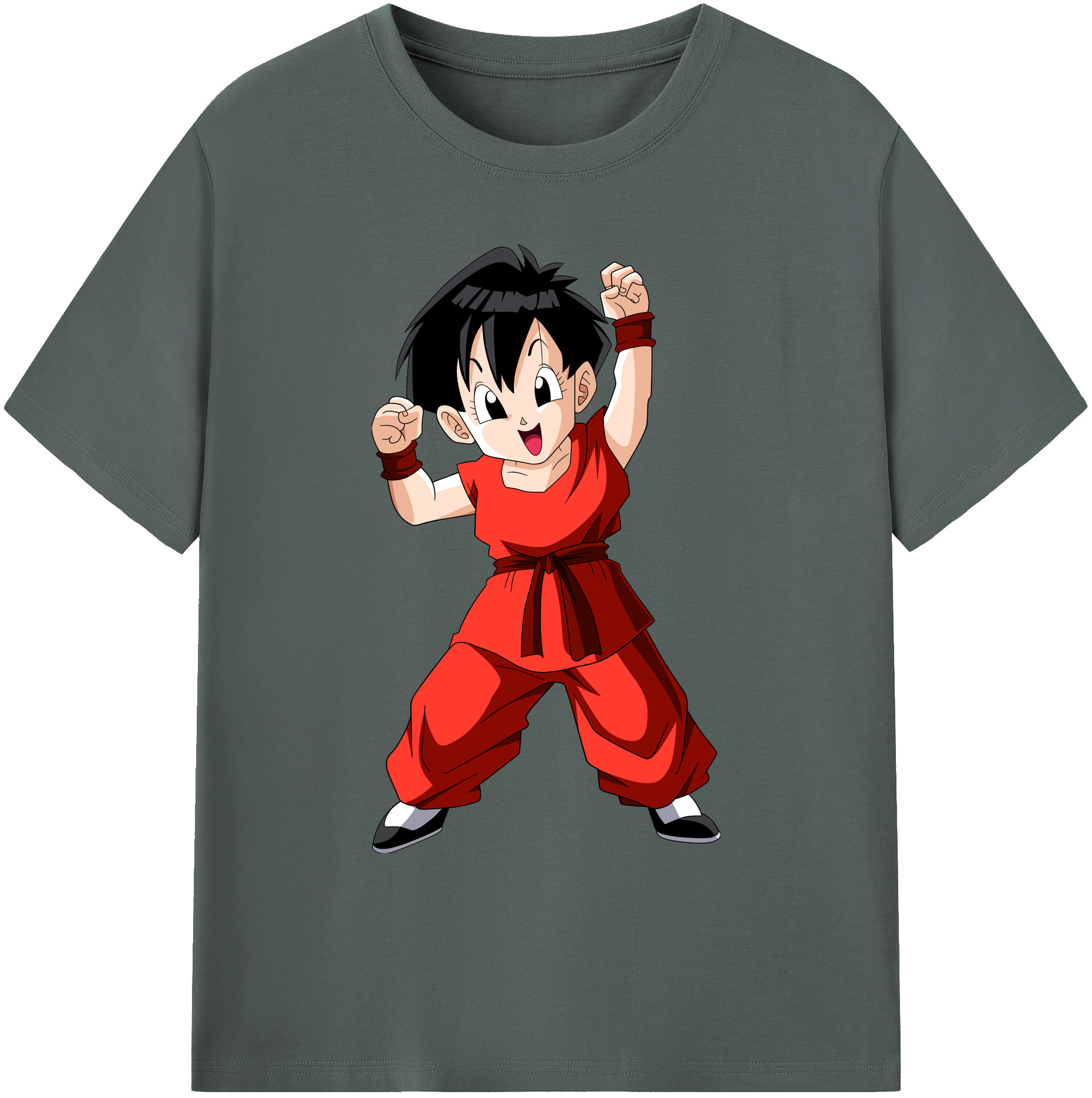 （画像用） ドラゴンボール パン DRAGON BALL Pan 綿100％ メンズ半袖Tシャツ｜肌触りやわらか＆通気性